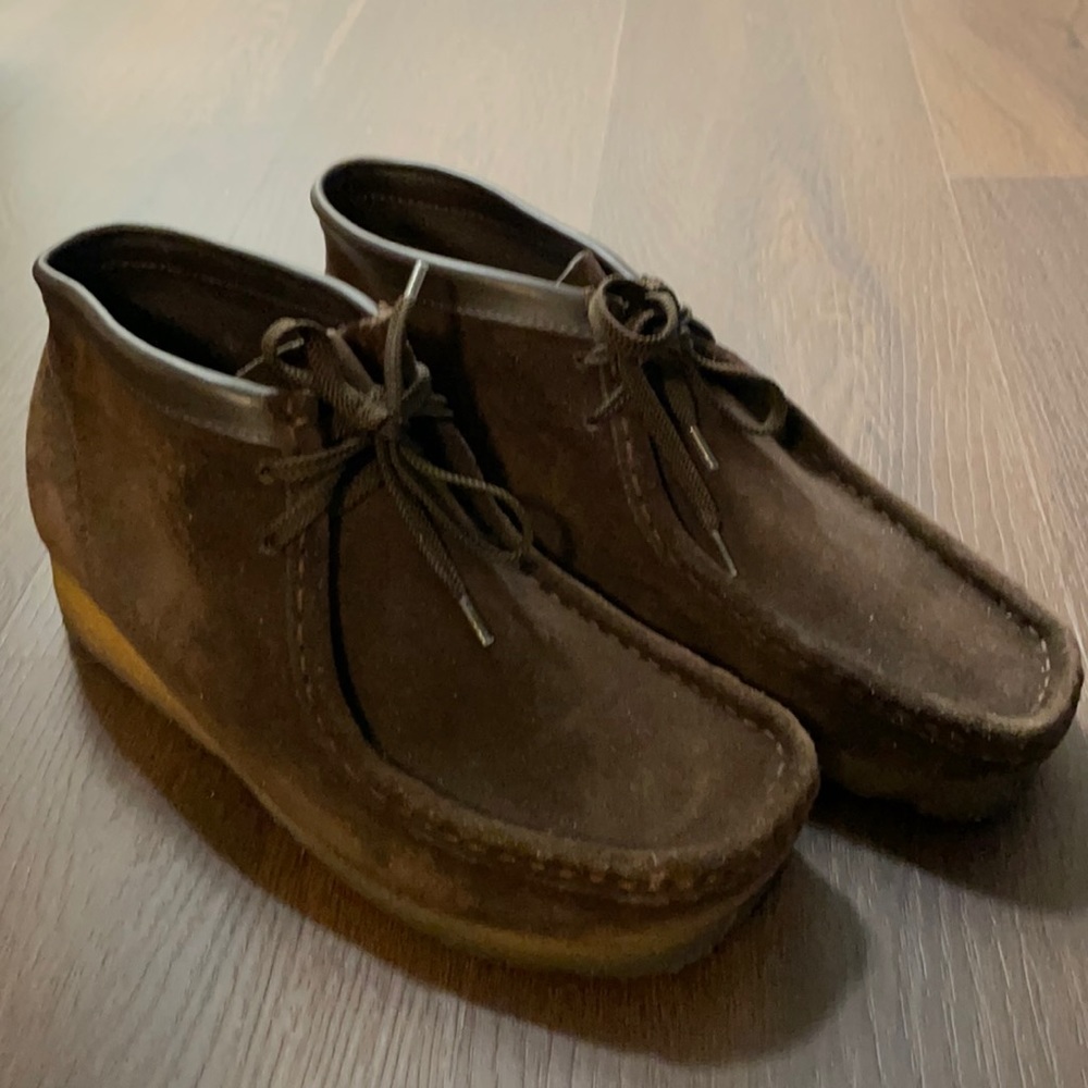 Clarks original Suede Wallabies size 8